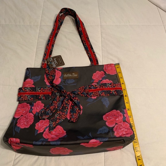 Matilda Jane Heart Strings Tote Bag NWT - Picture 3 of 4